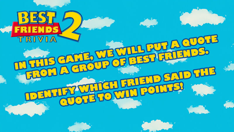 Best Friends Trivia 2